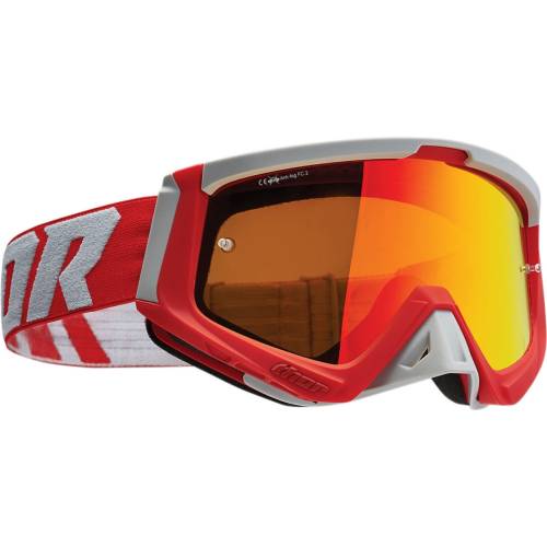 Ochelari Enduro - Cross THOR SNIPER · Roșu / Gri 