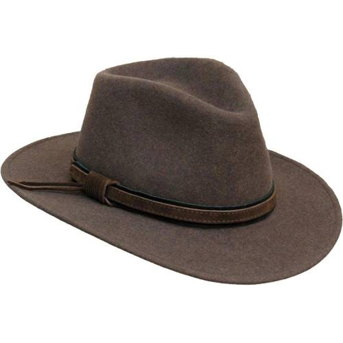 Pălărie Cowboy din Lână WILD WEST AUSTIN · Maro 