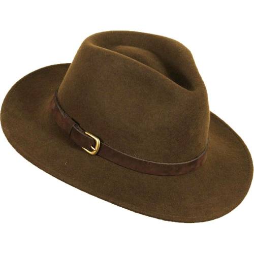 Pălărie Cowboy din Lână WILD WEST MONTERO LODEN · Maro 