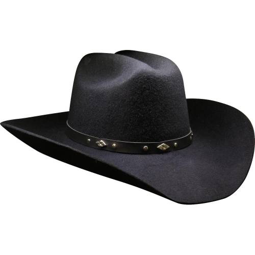 Pălărie Cowboy din Lână WILD WEST 43307 · Negru 