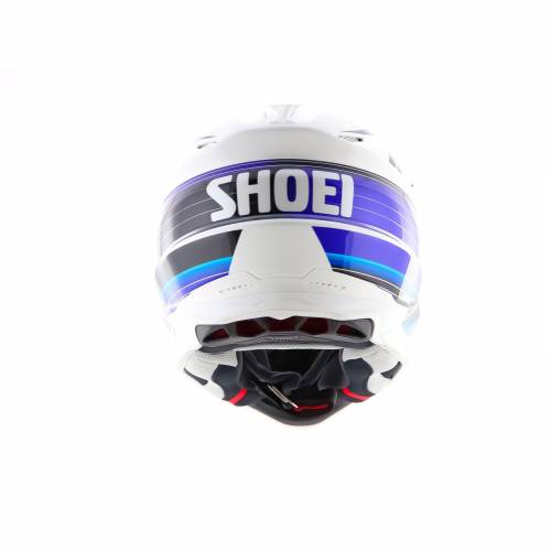 Cască Enduro Off-Road SHOEI VFX-WR Pinnacle TC-2 · Alb / Negru / Albastru 