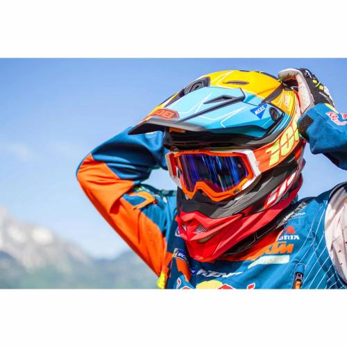 Cască Enduro Off-Road SHOEI VFX-WR Pinnacle TC-2 · Alb / Negru / Albastru 