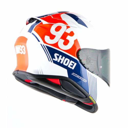 Cască Moto Integrală SHOEI NXR2 MM93 Collection Retro TC-10 · Alb / Albastru / Roșu 