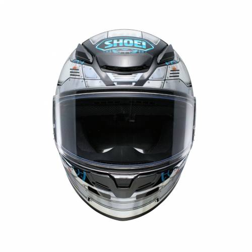 Cască Moto Integrală SHOEI NXR2 Fortress TC-6 · Alb / Negru / Albastru 