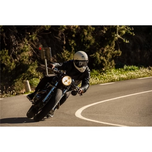 Cască Moto Dual-Sport Vintage SHOEI EX-ZERO MM93 Collection Master TC-5 · Negru / Gri 