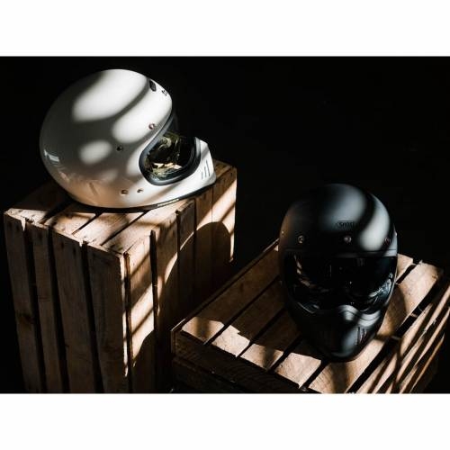 Cască Moto Dual-Sport Vintage SHOEI EX-ZERO MM93 Collection Master TC-5 · Negru / Gri 