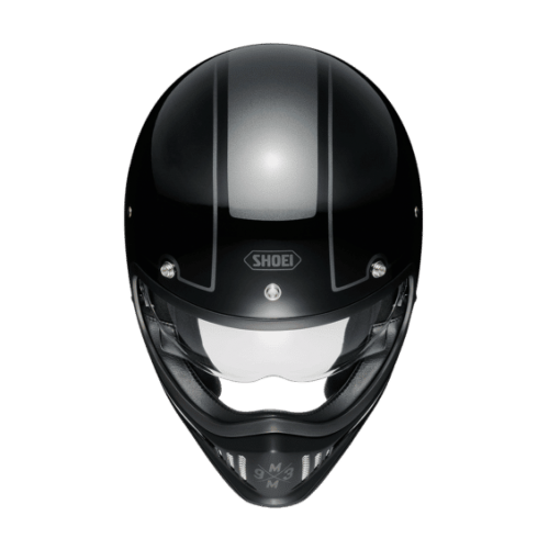 Cască Moto Dual-Sport Vintage SHOEI EX-ZERO MM93 Collection Master TC-5 · Negru / Gri 