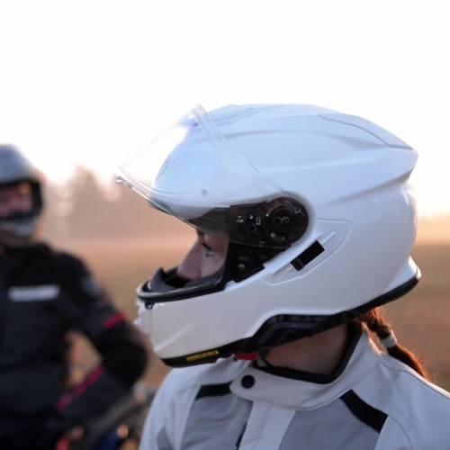 Cască Moto Integrală SHOEI GT-AIR II Notch TC-1 · Negru / Roșu / Gri 