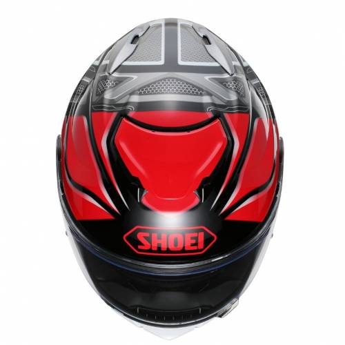 Cască Moto Integrală SHOEI GT-AIR II Notch TC-1 · Negru / Roșu / Gri 