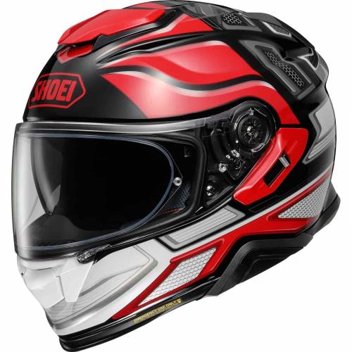 Cască Moto Integrală SHOEI GT-AIR II Notch TC-1 · Negru / Roșu / Gri 