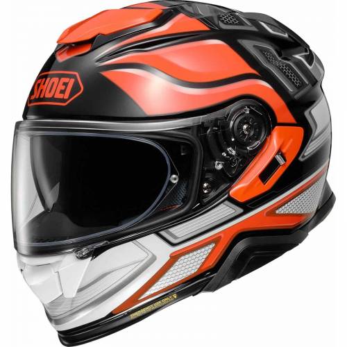 Cască Moto Integrală SHOEI GT-AIR II Notch TC-8 · Negru / Portocaliu / Gri 