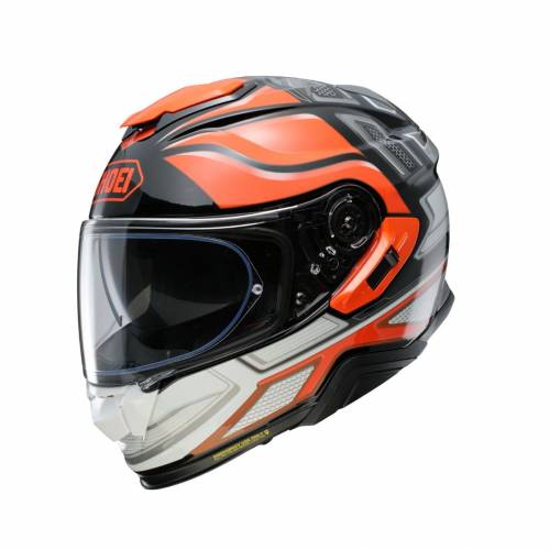 Cască Moto Integrală SHOEI GT-AIR II Notch TC-8 · Negru / Portocaliu / Gri 