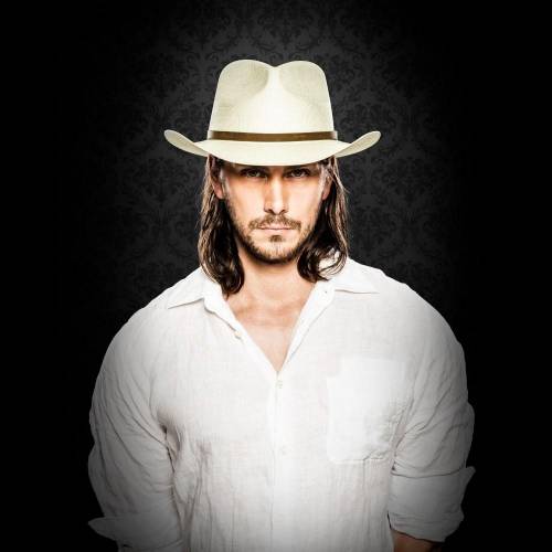 Pălărie Cowboy din Paie WILD WEST DRACO · Alb 