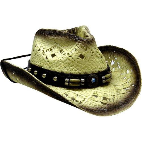 Pălărie Cowboy din Paie WILD WEST SH24435 · Bej 