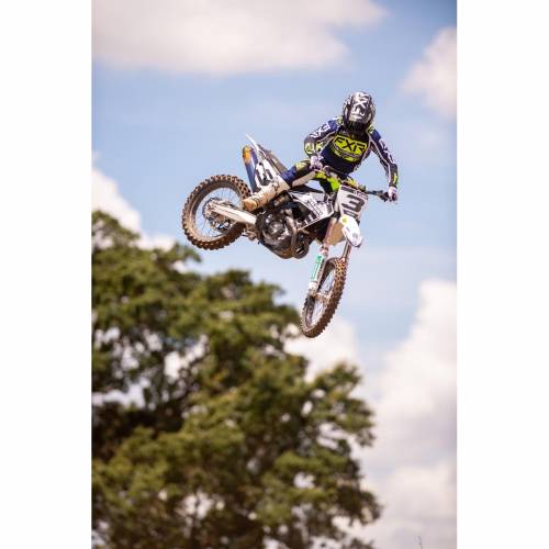 Tricou Enduro FXR RACING CLUTCH PRO MX · Albastru / Alb / Negru / Galben-Fluo 