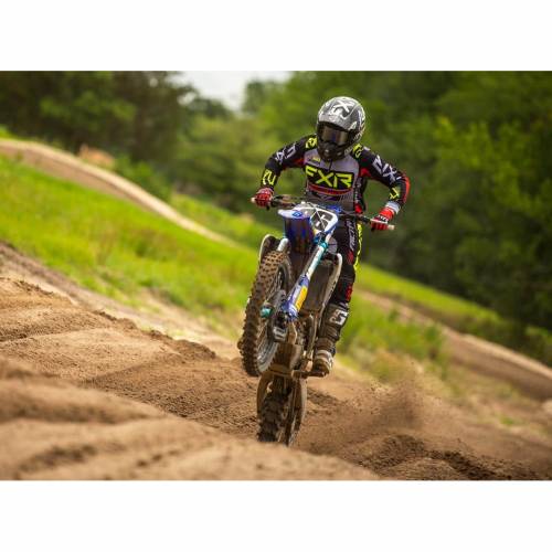 Pantaloni Enduro FXR RACING CLUTCH PRO MX · Gri / Negru / Galben-Fluo / Roșu 