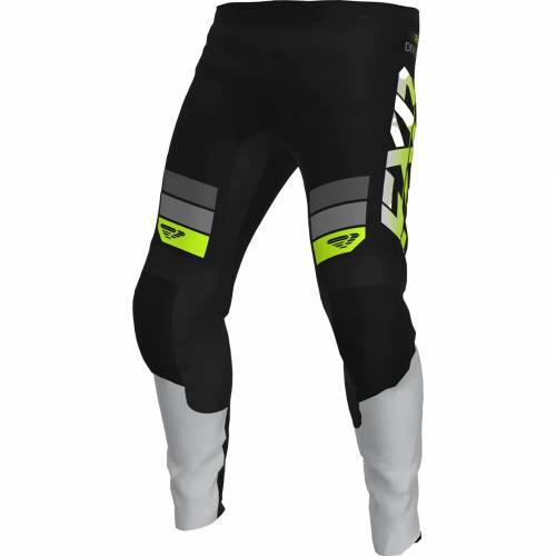 Pantaloni Enduro FXR RACING CLUTCH MX · Negru / Gri / Verde-Fluo 
