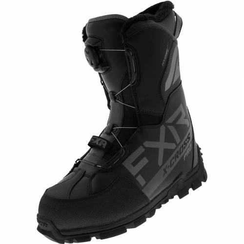 Cizme Snowmobil FXR RACING X-CROSS PRO BOA · Negru 
