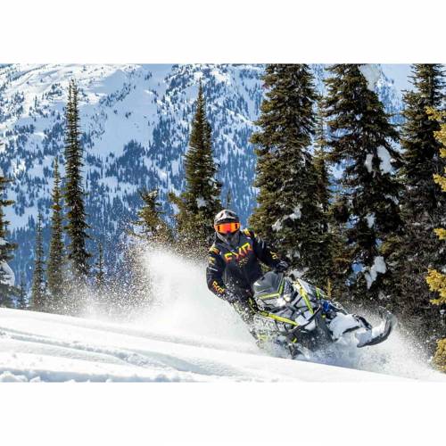 Geacă Snowmobil FXR RACING HELIUM X 2-IN-1 · Negru / Alb Camo 