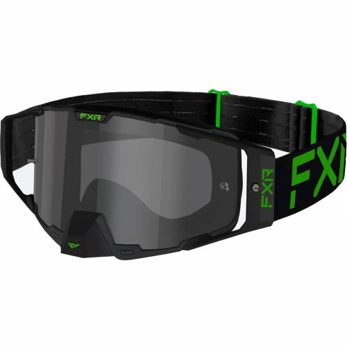 Ochelari Enduro FXR RACING COMBAT MX · Negru / Verde 