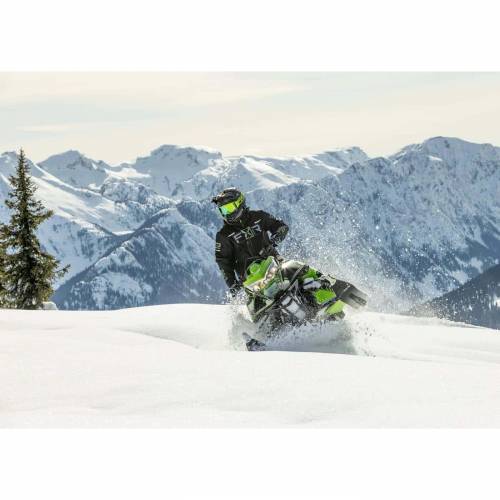 Geacă Snowmobil FXR RACING MAVERICK · Negru / Roșu 