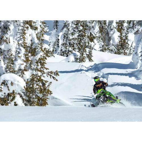 Geacă Snowmobil FXR RACING MAVERICK · Negru / Roșu 