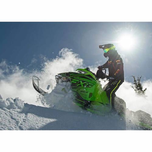 Geacă Snowmobil FXR RACING MAVERICK · Negru / Verde-Fluo 