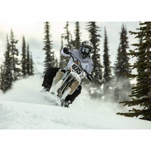 Geacă Snowmobil Damă FXR RACING EDGE · Negru / Albastru 