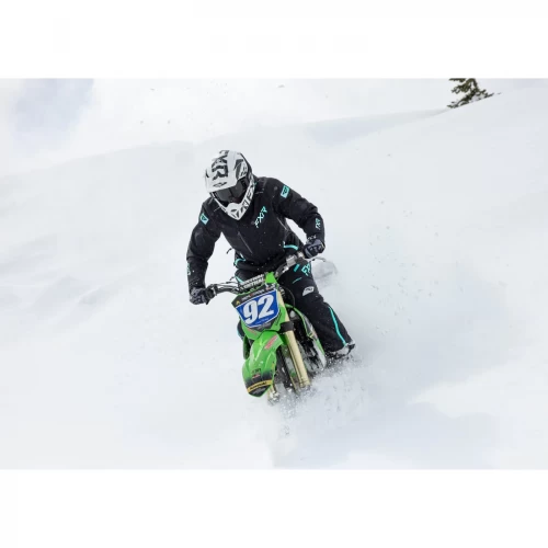 Geacă Snowmobil Damă FXR RACING EDGE · Negru / Albastru 