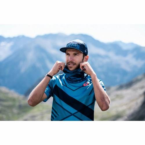 Bandană tubulară multifunctională BUFF ORIGINAL UTMB 2021 · Albastru 