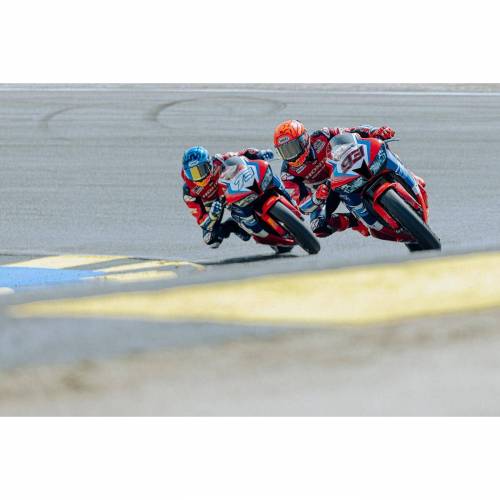 Cască Moto Integrală SHOEI X-SPR PRO A.MARQUEZ73 V2 TC-2 · Albastru / Alb 