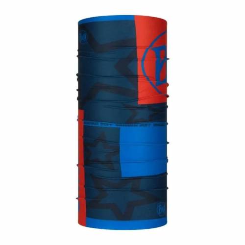 Bandană tubulară multifunctională BUFF COOLNET UV+ BASES MULTI · Roșu / Albastru 