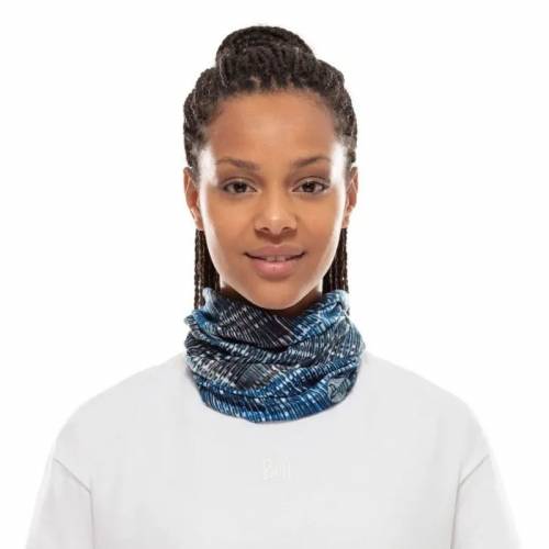 Bandană tubulară multifunctională BUFF COOLNET UV+ BLUEBAY · Albastru 