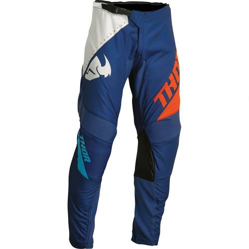 Pantaloni Enduro – Cross THOR SECTOR EDGE 2023 · Albastru / Portocaliu 