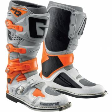 Cizme Enduro - Cross GAERNE SG-12 · Gri / Portocaliu / Alb