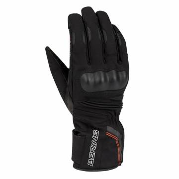 Mănuși Moto Damă de Iarnă din Piele & Textil BERING LADY KAYAK 