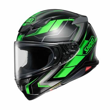 Cască Moto Integrală SHOEI NXR2 Prologue TC-4 · Negru / Verde / Gri