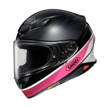 Cască Moto Integrală SHOEI NXR2 Nocturne TC-7 · Negru / Roz / Alb
