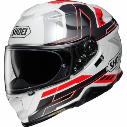 Cască Moto Integrală SHOEI GT-AIR II APERTURE TC-6 · Alb / Negru / Roșu