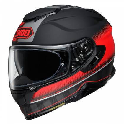 Cască Moto Integrală SHOEI GT-AIR II TESSERACT TC-1 · Negru / Gri / Roșu