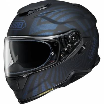 Cască Moto Integrală SHOEI GT-AIR II QUBIT TC-5 · Negru Mat / Albastru / Alb