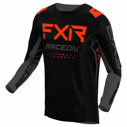 Tricou Enduro FXR RACING OFF-ROAD MX · Negru / Gri / Roșu