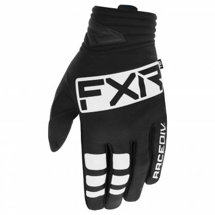 Mănuși Enduro FXR RACING PRIME MX · Negru / Alb 