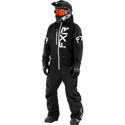 Combinezon Snowmobil FXR RACING RECRUIT LITE · Negru / Alb