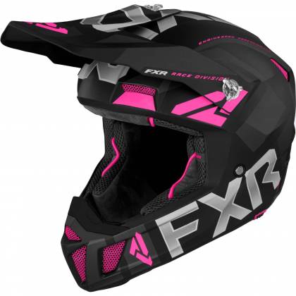 Cască Enduro - Cross - Snowmobil Damă FXR RACING CLUTCH ...