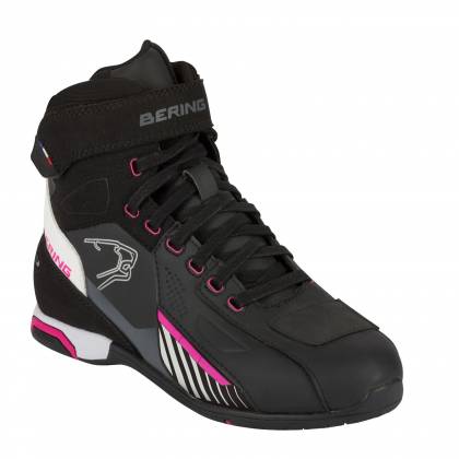 Ghete Moto Damă din Piele & Textil BERING LADY TIGER 