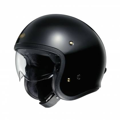 Cască Moto Open-Face SHOEI J.O · Negru