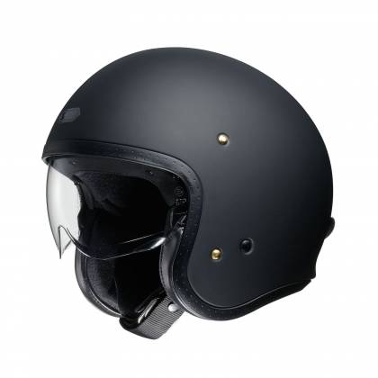 Cască Moto Open-Face SHOEI J.O · Negru Mat