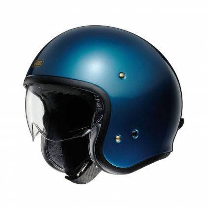 Cască Moto Open-Face SHOEI J.O · Albastru