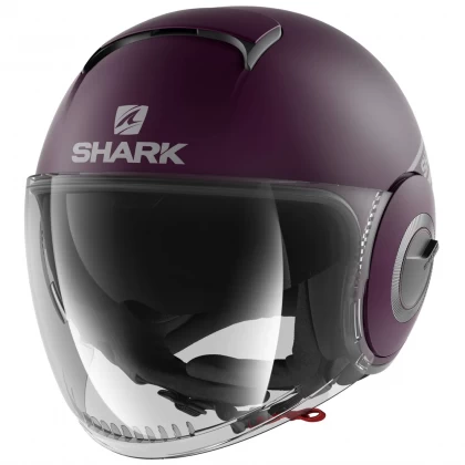 Cască Moto Damă Open-Face SHARK NANO STREET NEON MAT 